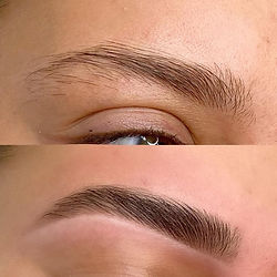After brows